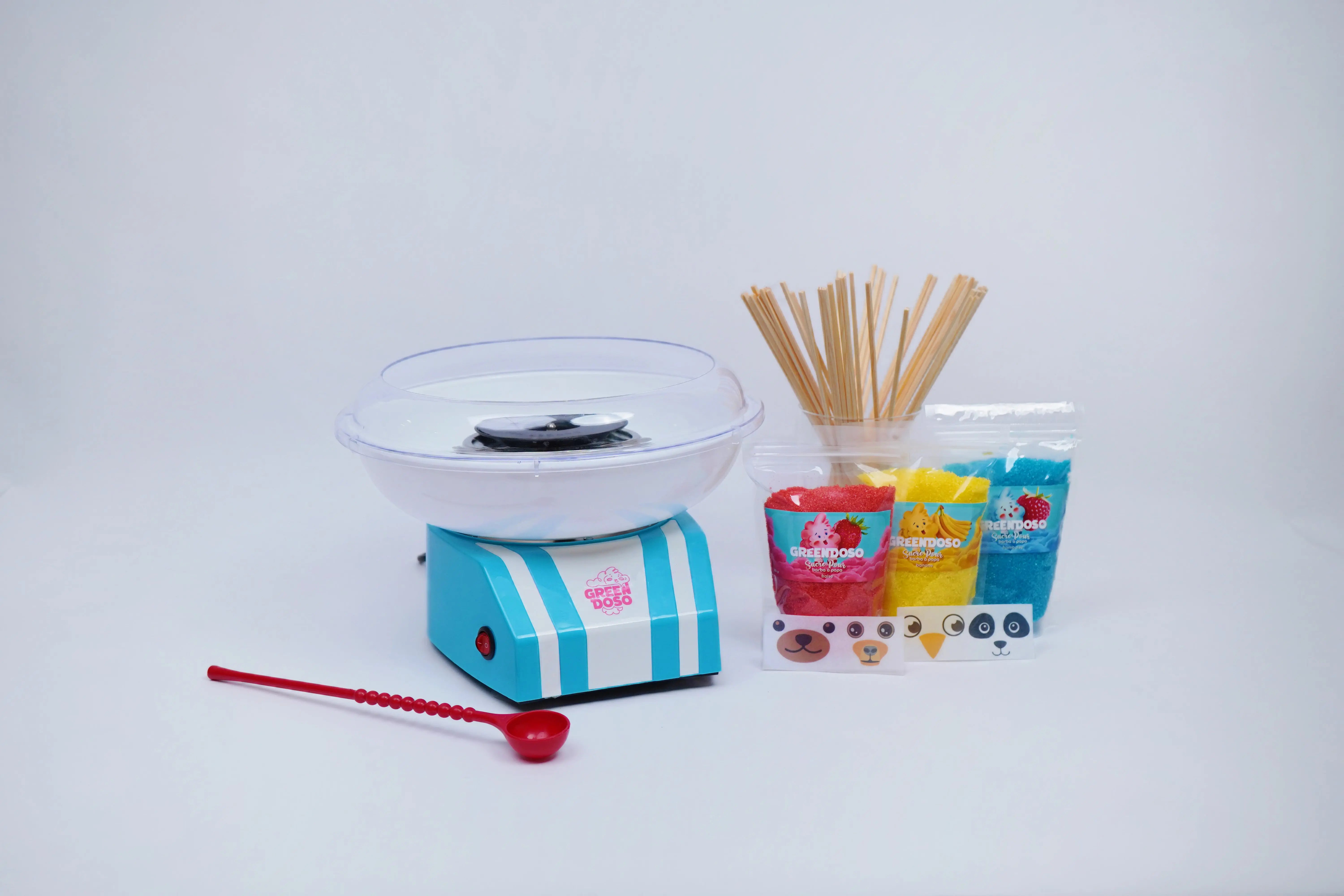 Machine barbe à papa Greendoso