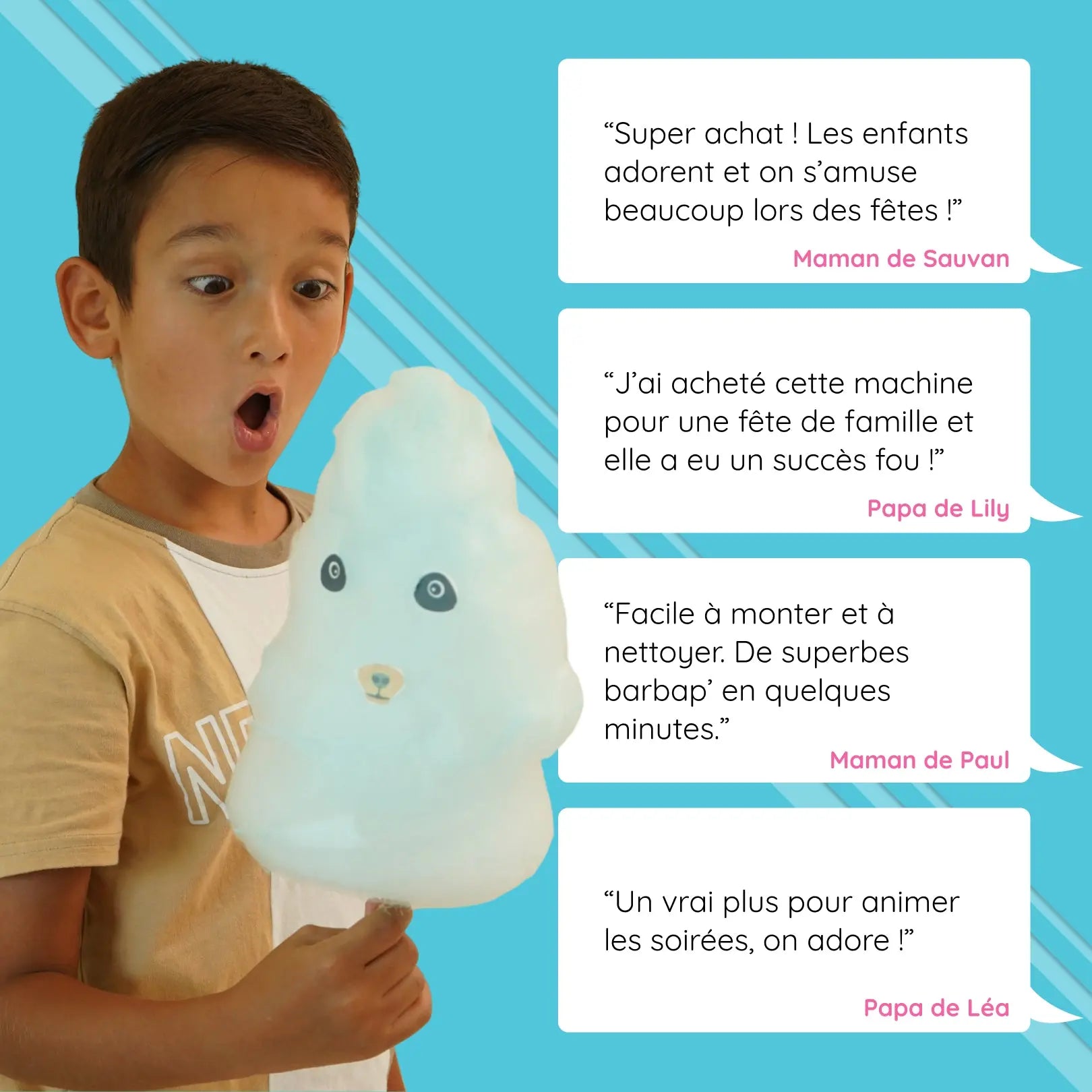 Machine barbe à papa Greendoso