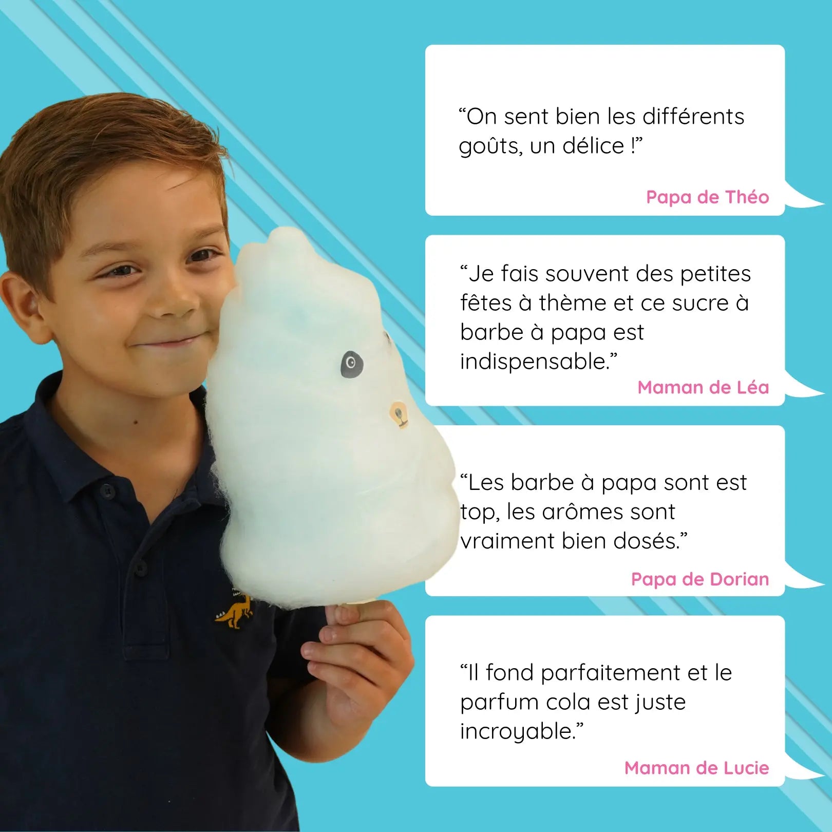 Sucre barbe à papa | 300g Greendoso