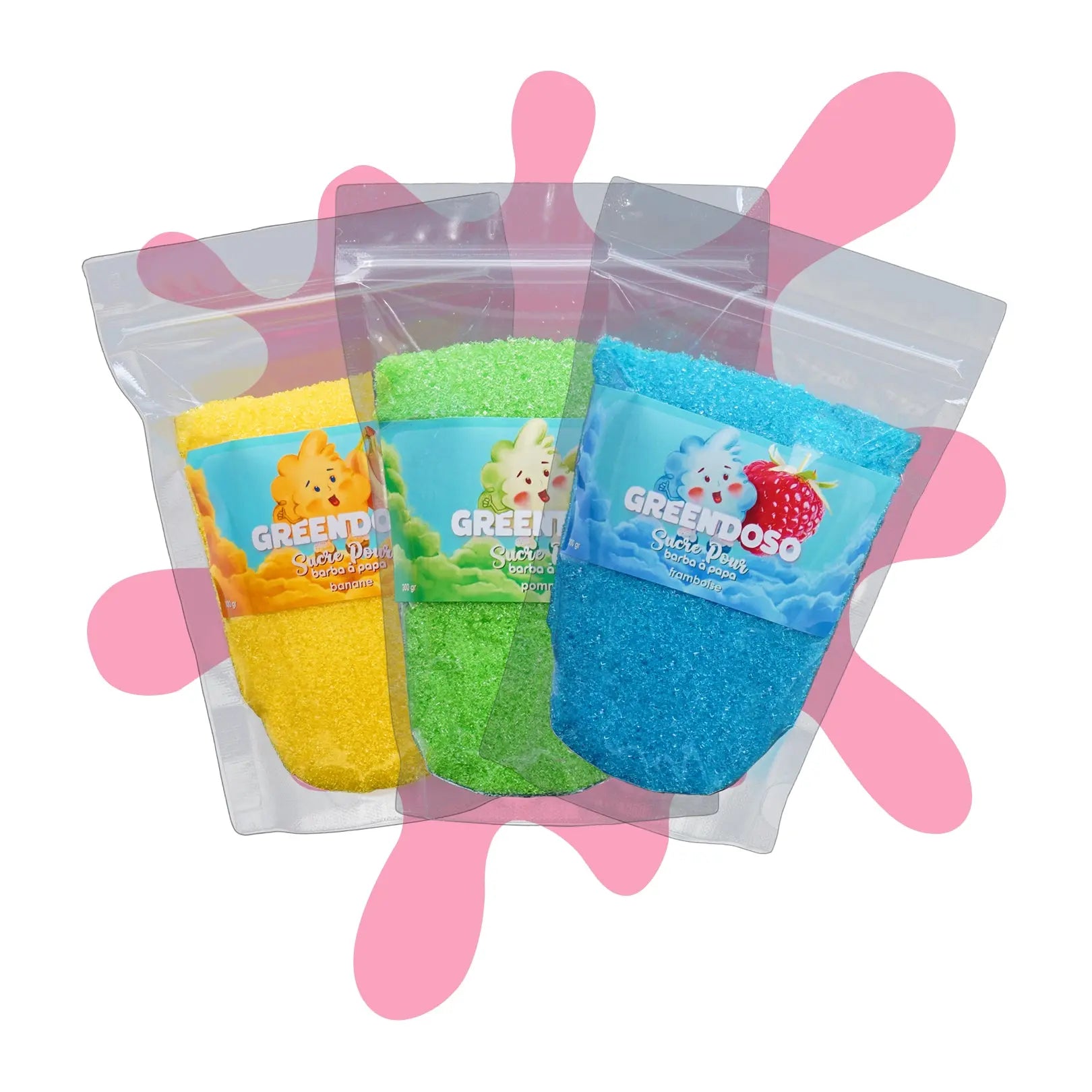 Sucre barbe à papa | 300g Greendoso